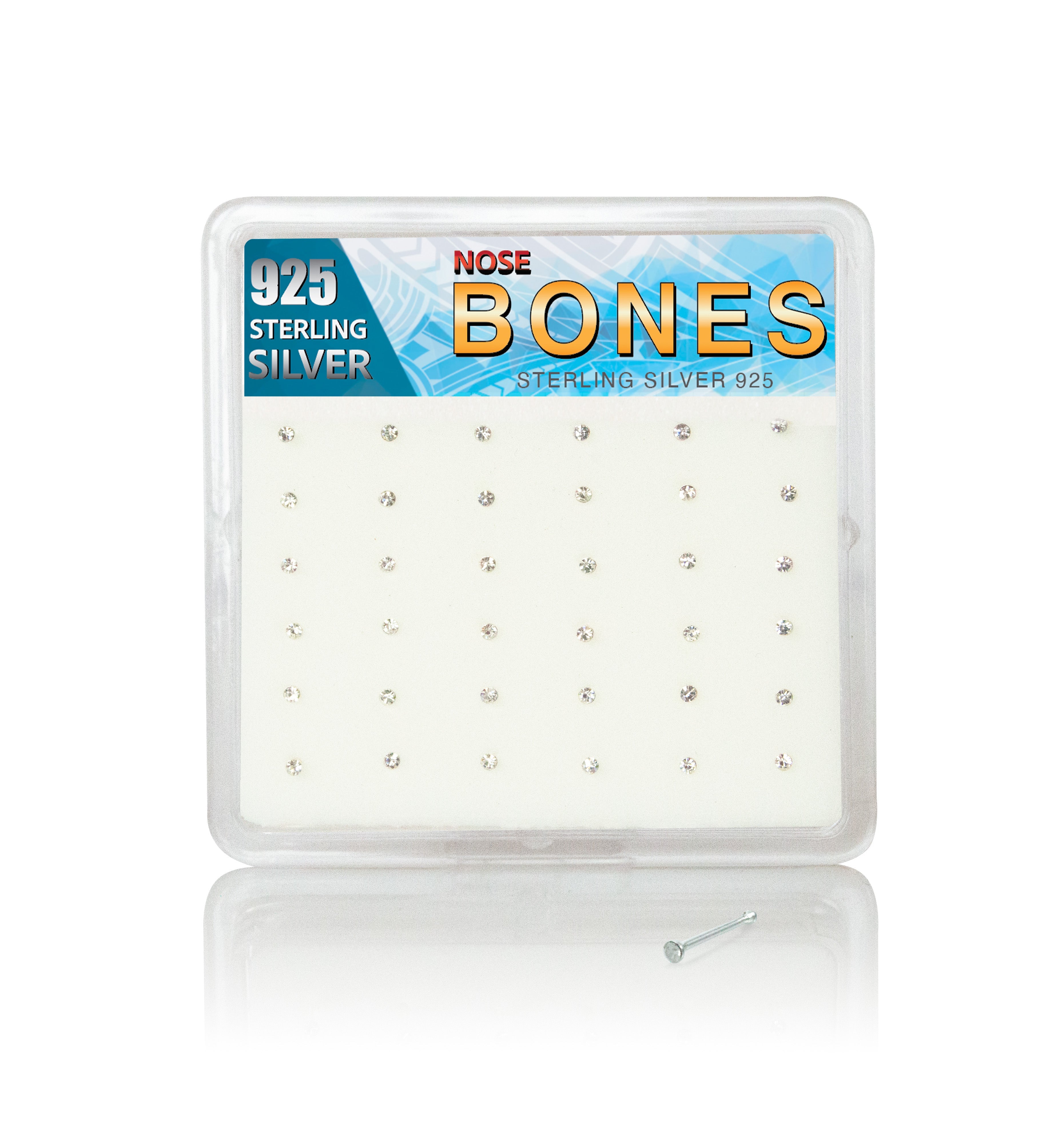 GCL15 - 925 Sterling Gold Nose Bones