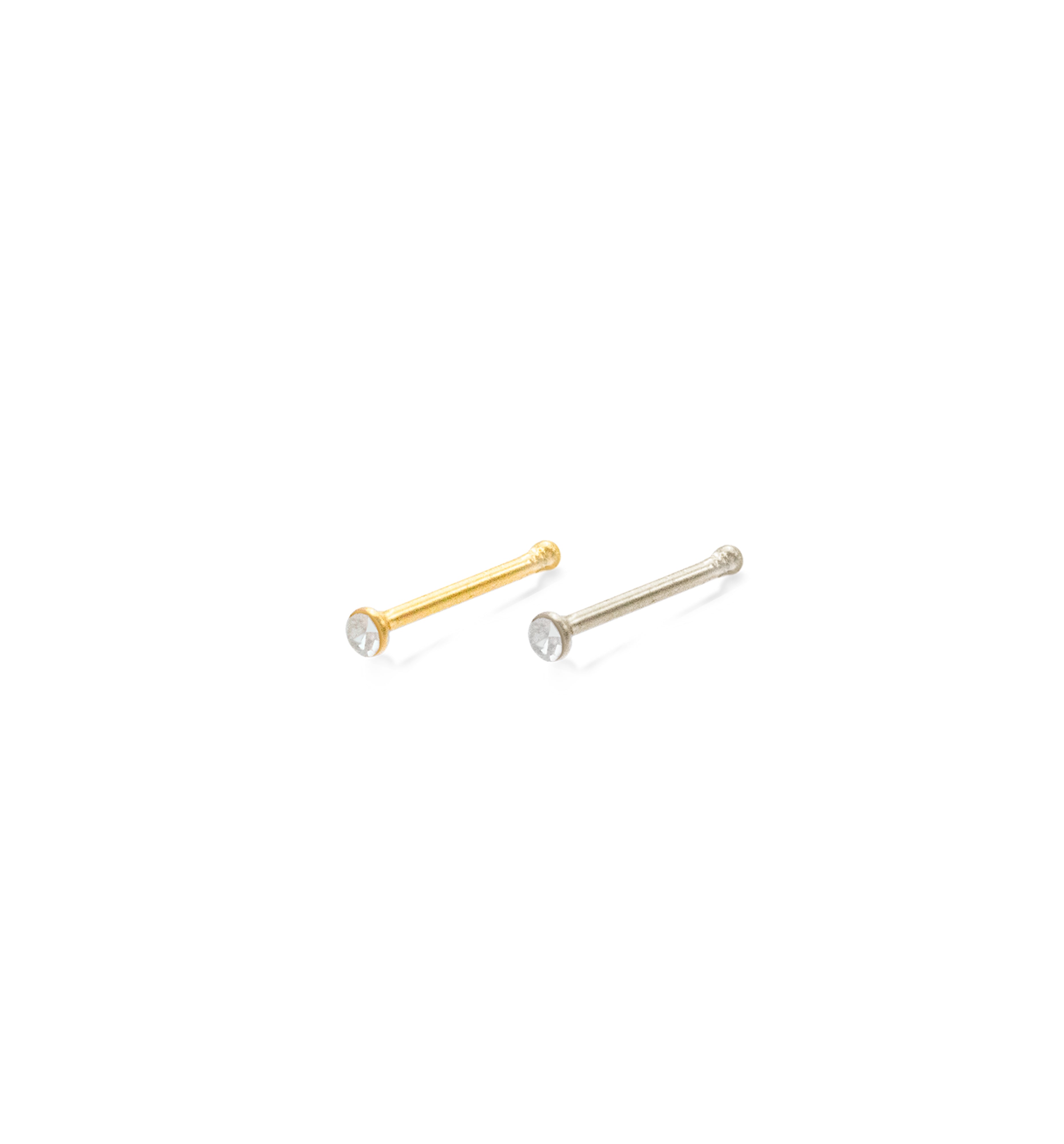 GCL15 - 925 Sterling Gold Nose Bones
