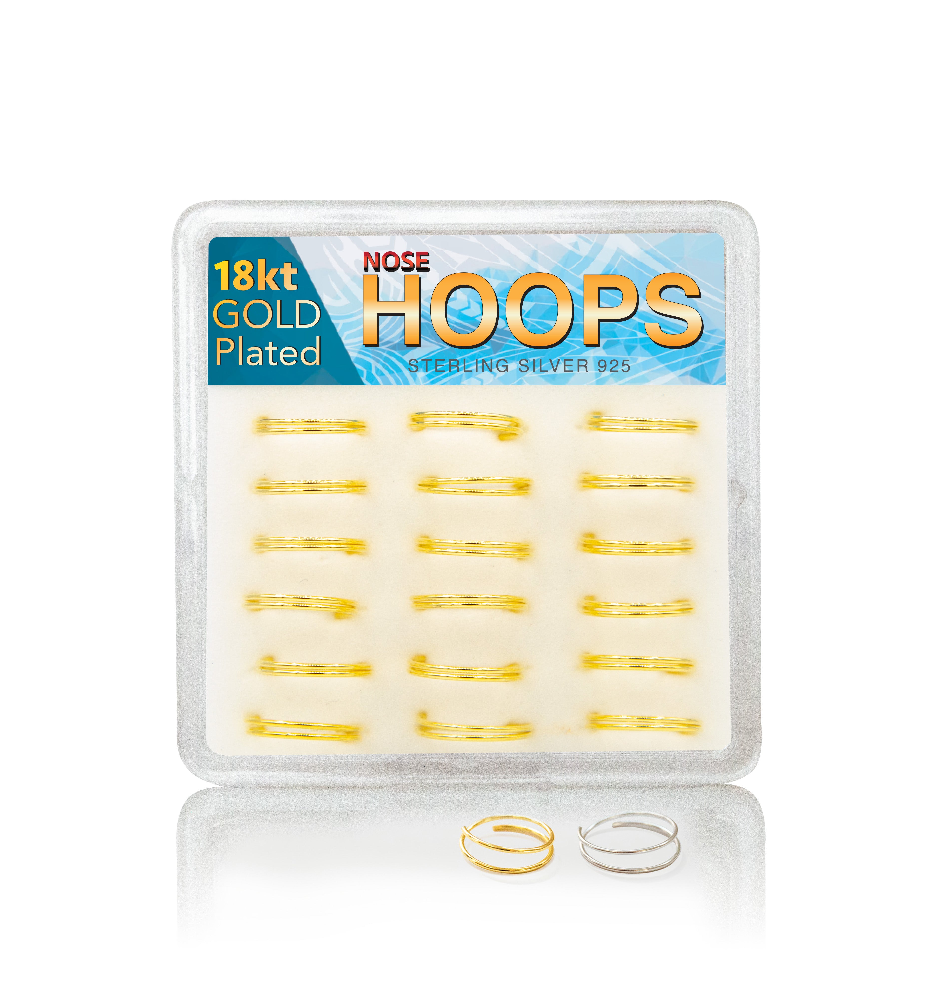 HGDS - Gold Double Hoops