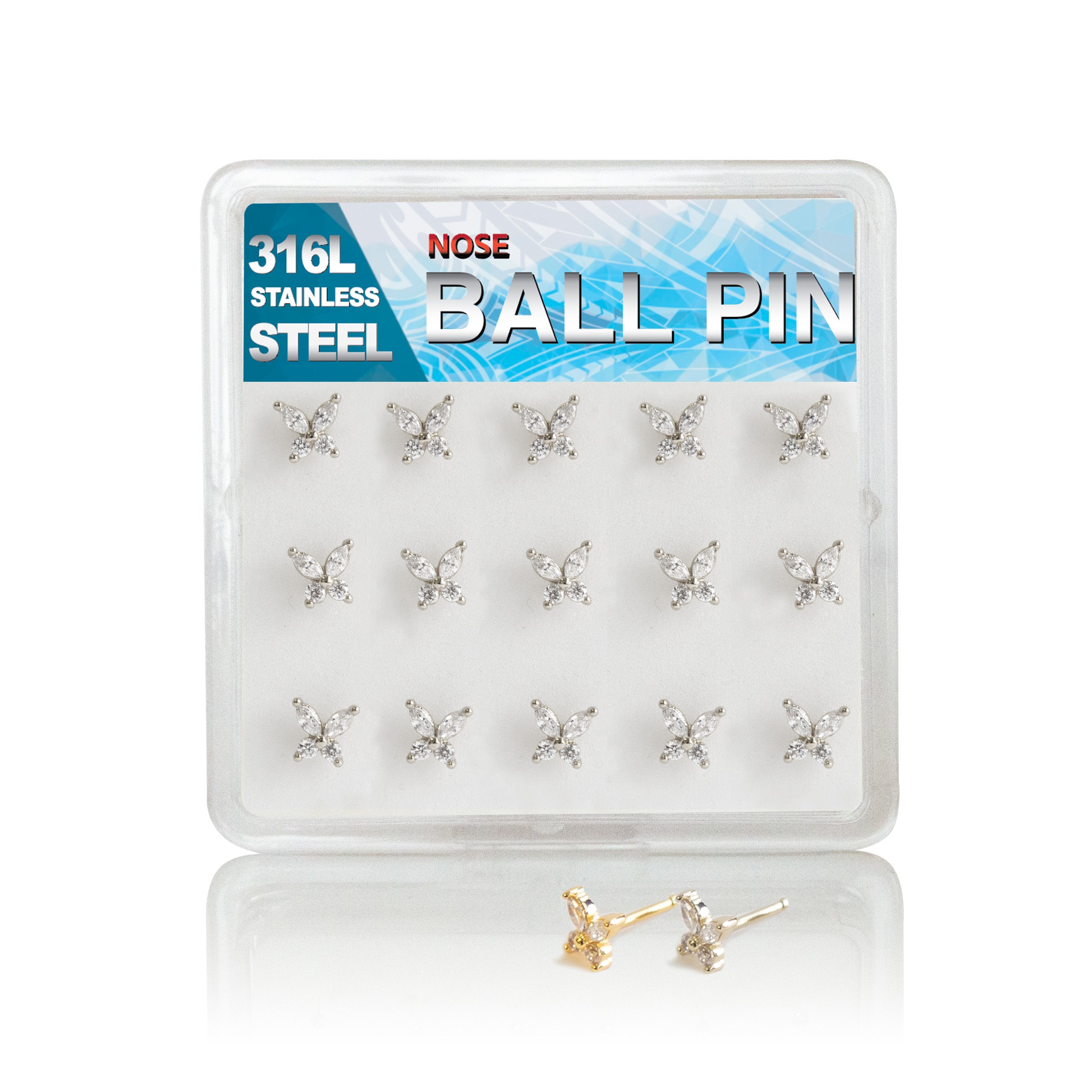 GBT - Butterfly Ball Pin