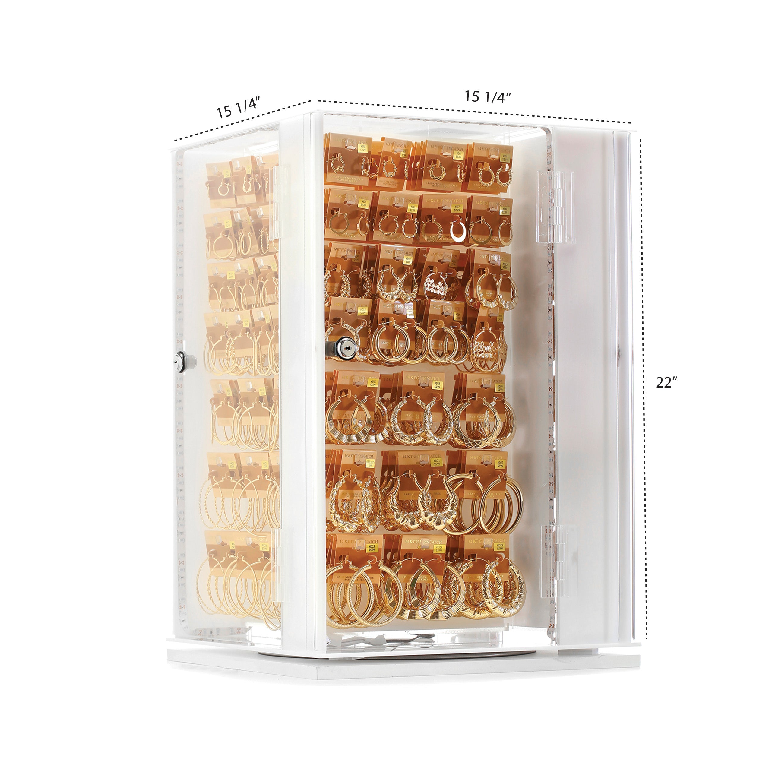 21" PINCATCH 4SIDES LED  DISPLAY SET