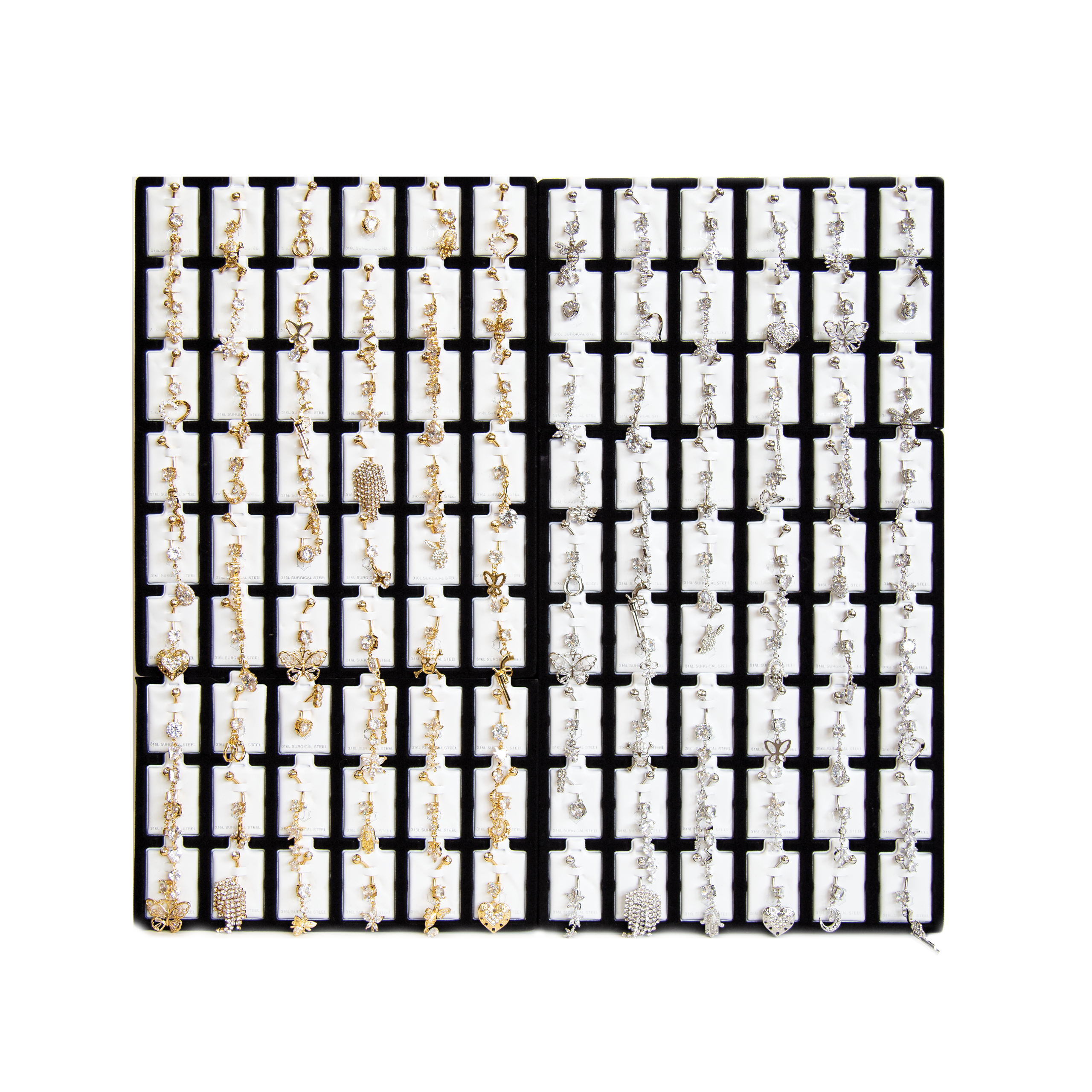 6 Sides Insert Set - Body Jewelry