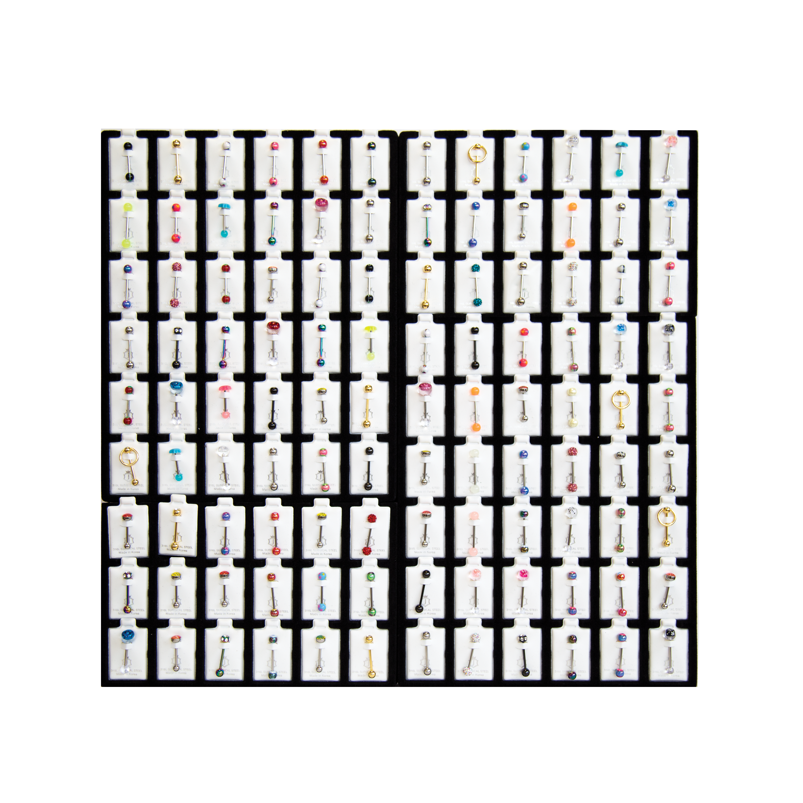6 Sides Insert Set - Body Jewelry