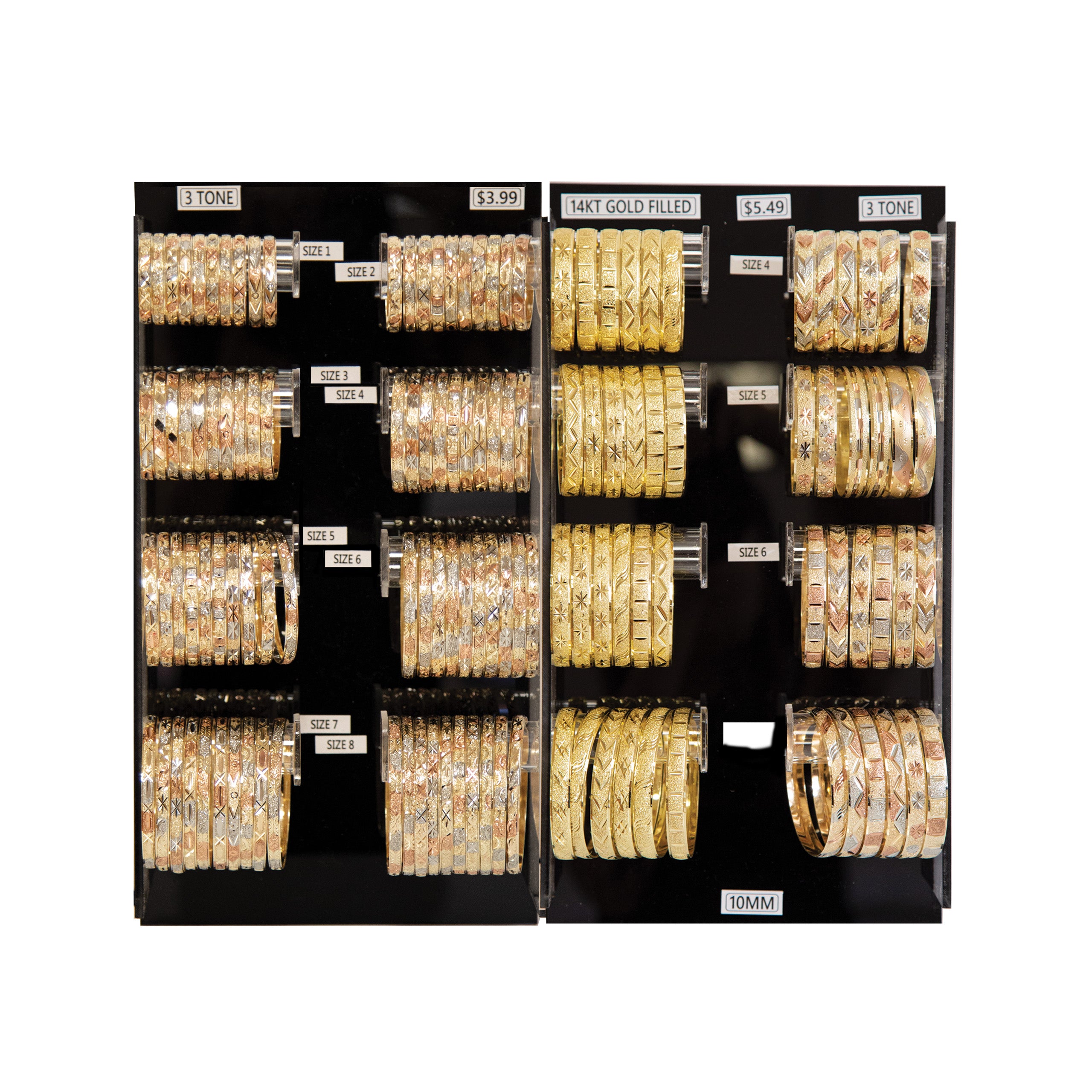 Wall Cabinet Insert : Bangle (14Kt Filled)