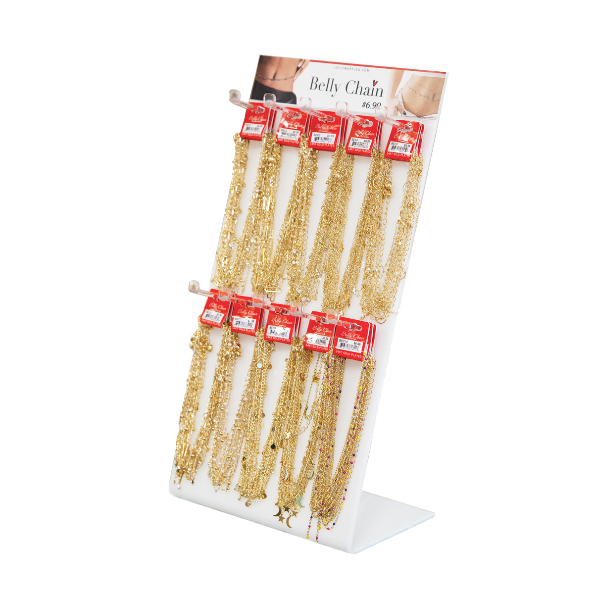 COUNTER TOP BELLY CHAIN 30pcs Set Joy Jewelry