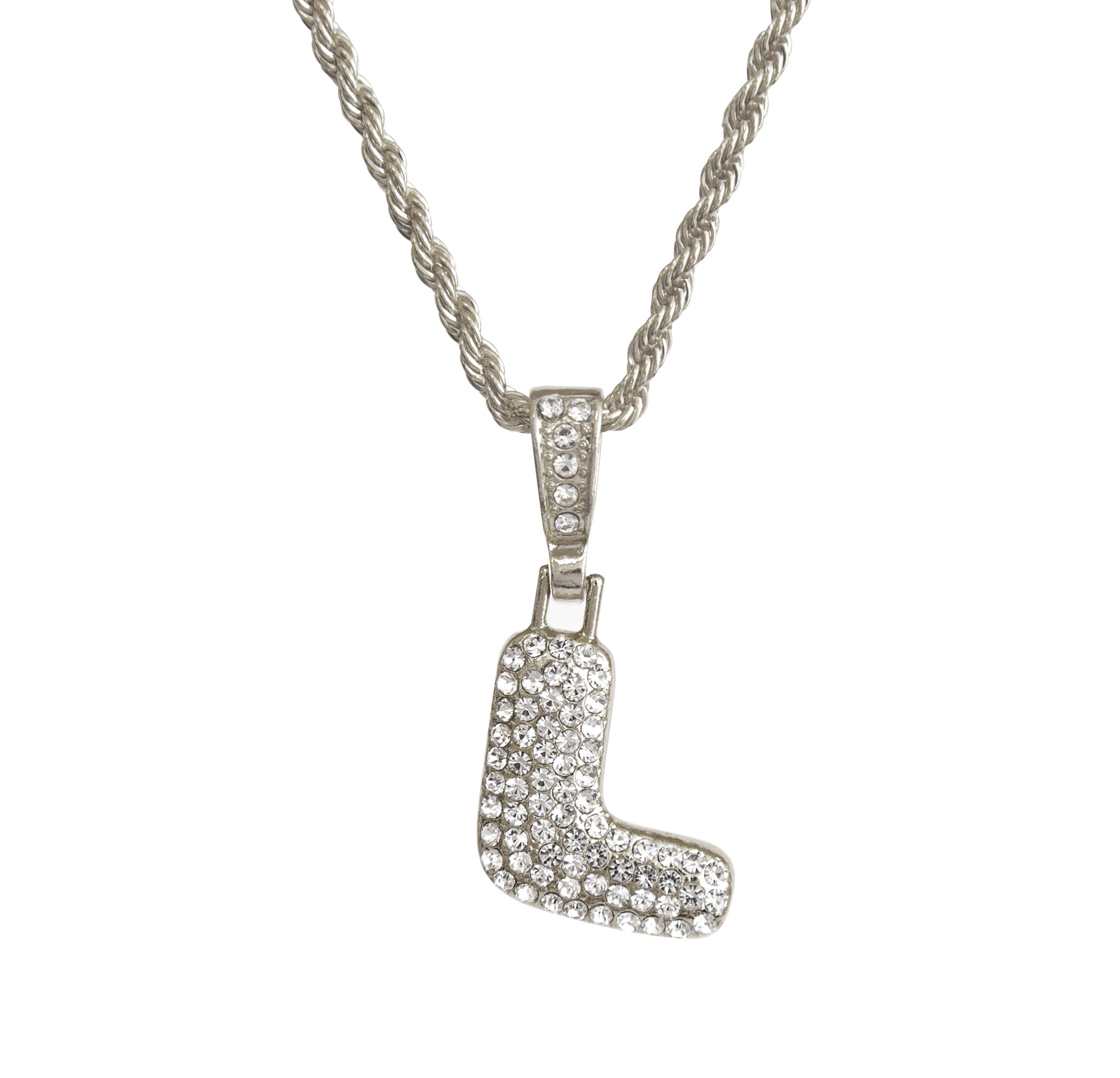 Bubble Initial Necklace - L