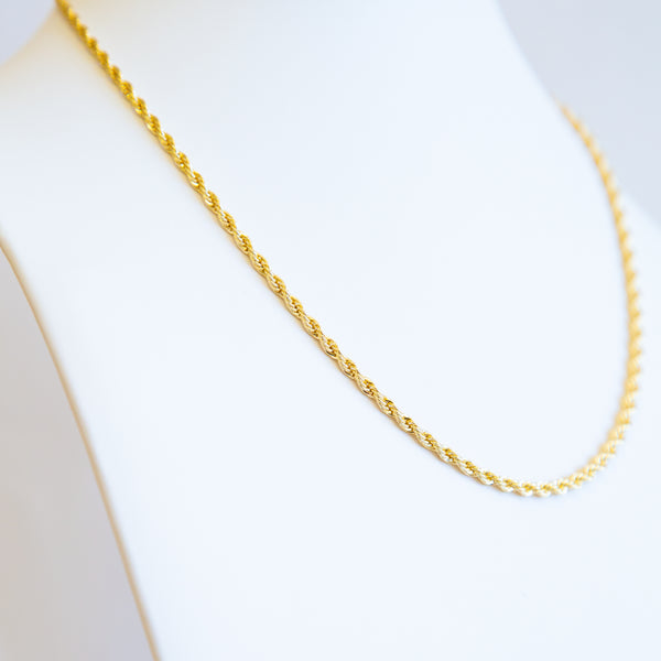 CHAIN NECKLACE - Rope 18",20",24"