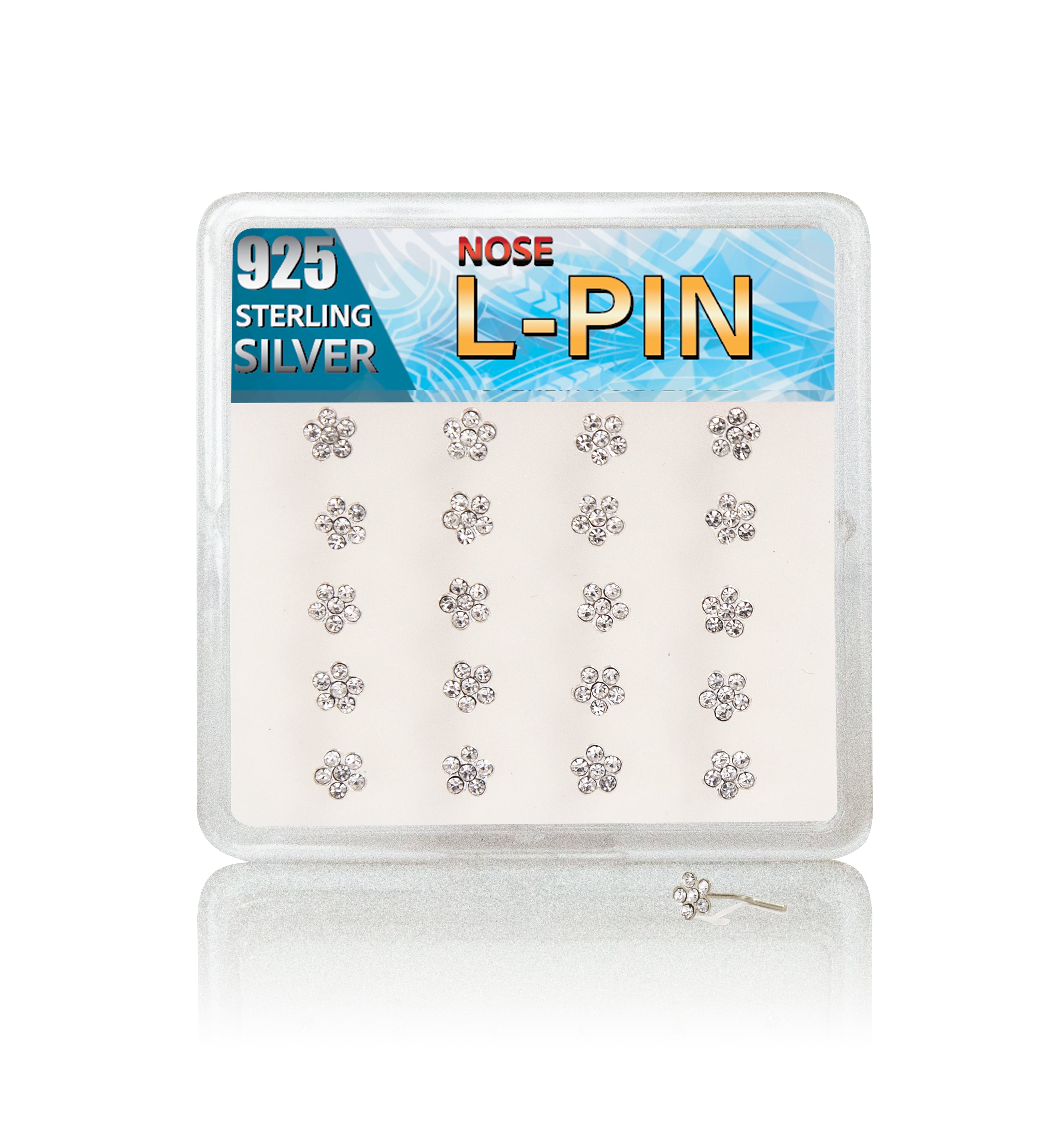 GFLWLP - Gold Flower L-Pin