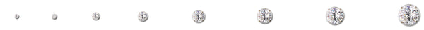 14KT Gold Cubic Zirconia - Round