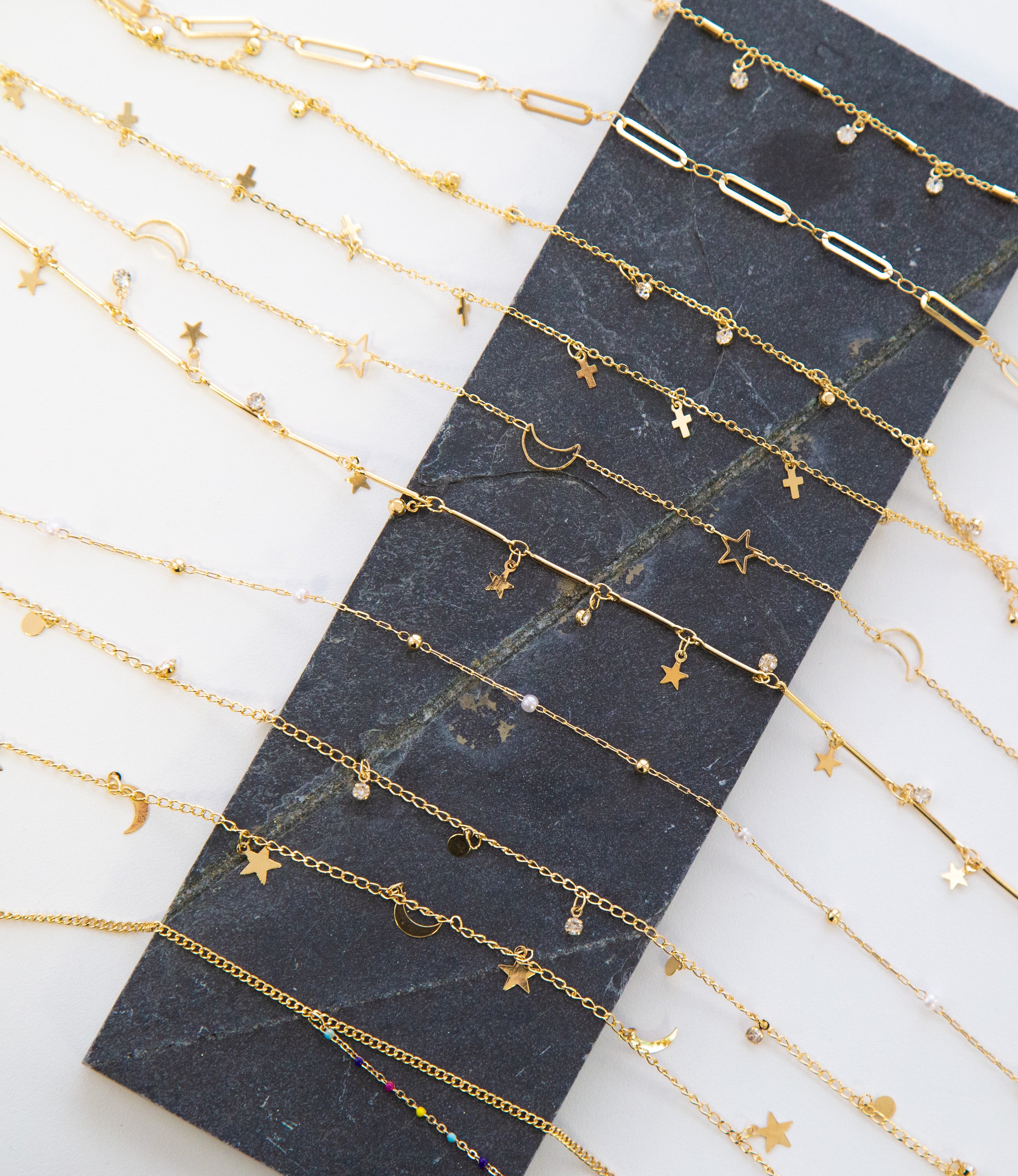 COUNTER TOP - BELLY CHAIN 30pcs Set