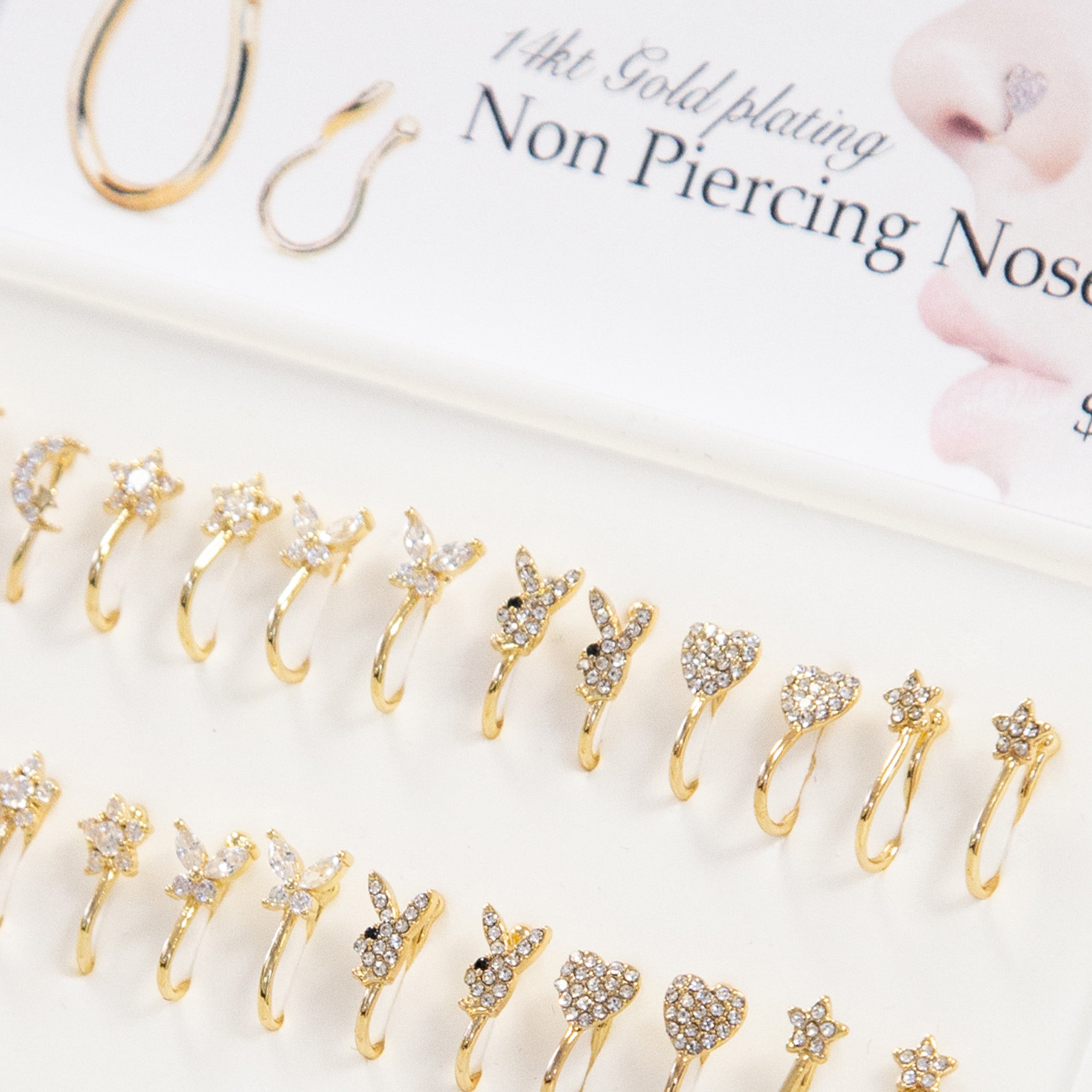 NOSE CLIP- Non Piercing 48 Pcs SET