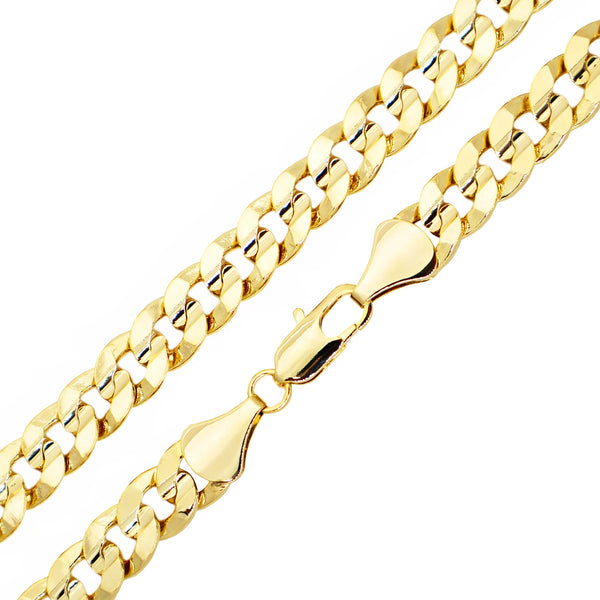 CHAIN NECKLACE - Cuban Concave 24"