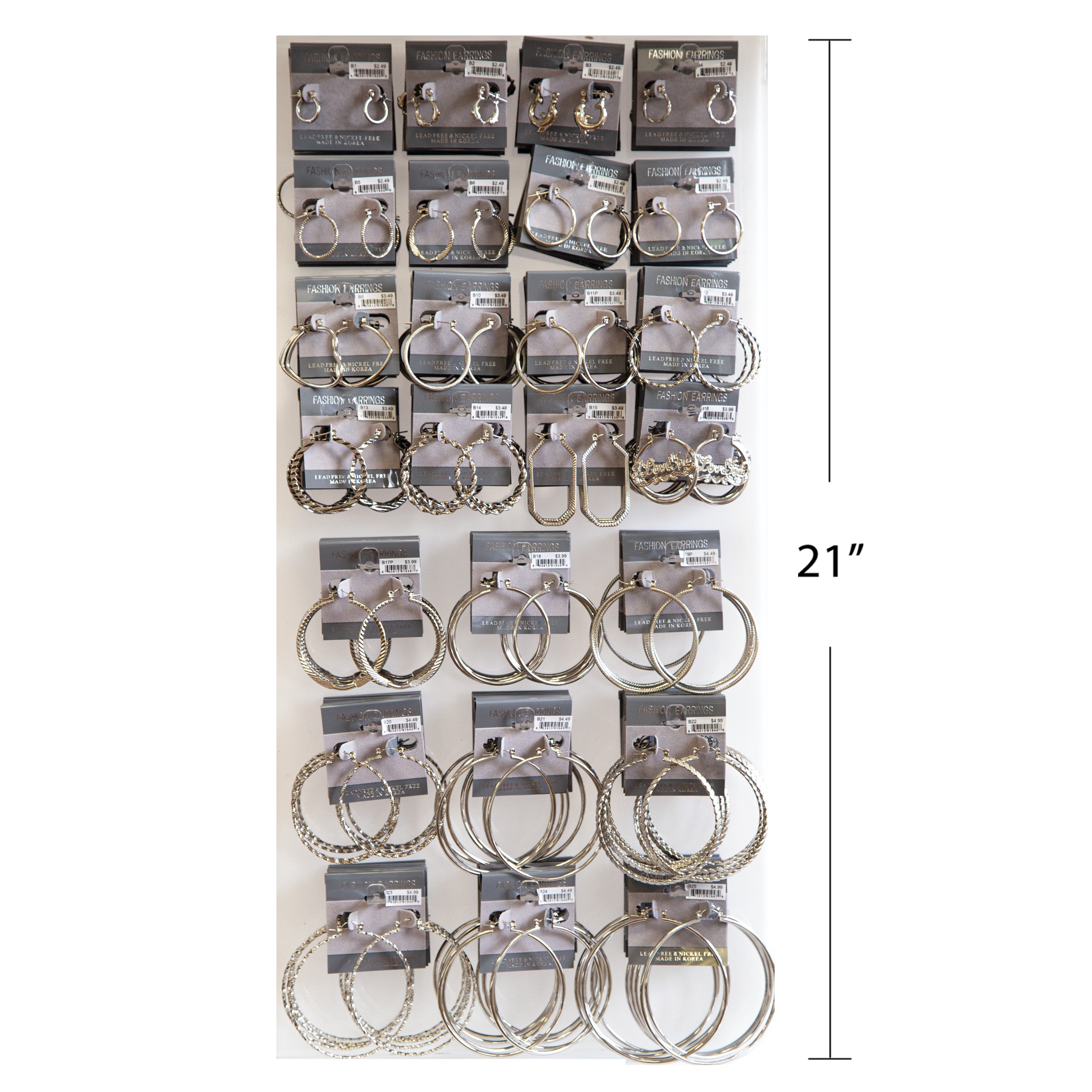 21" PINCATCH 4SIDES LED  DISPLAY SET
