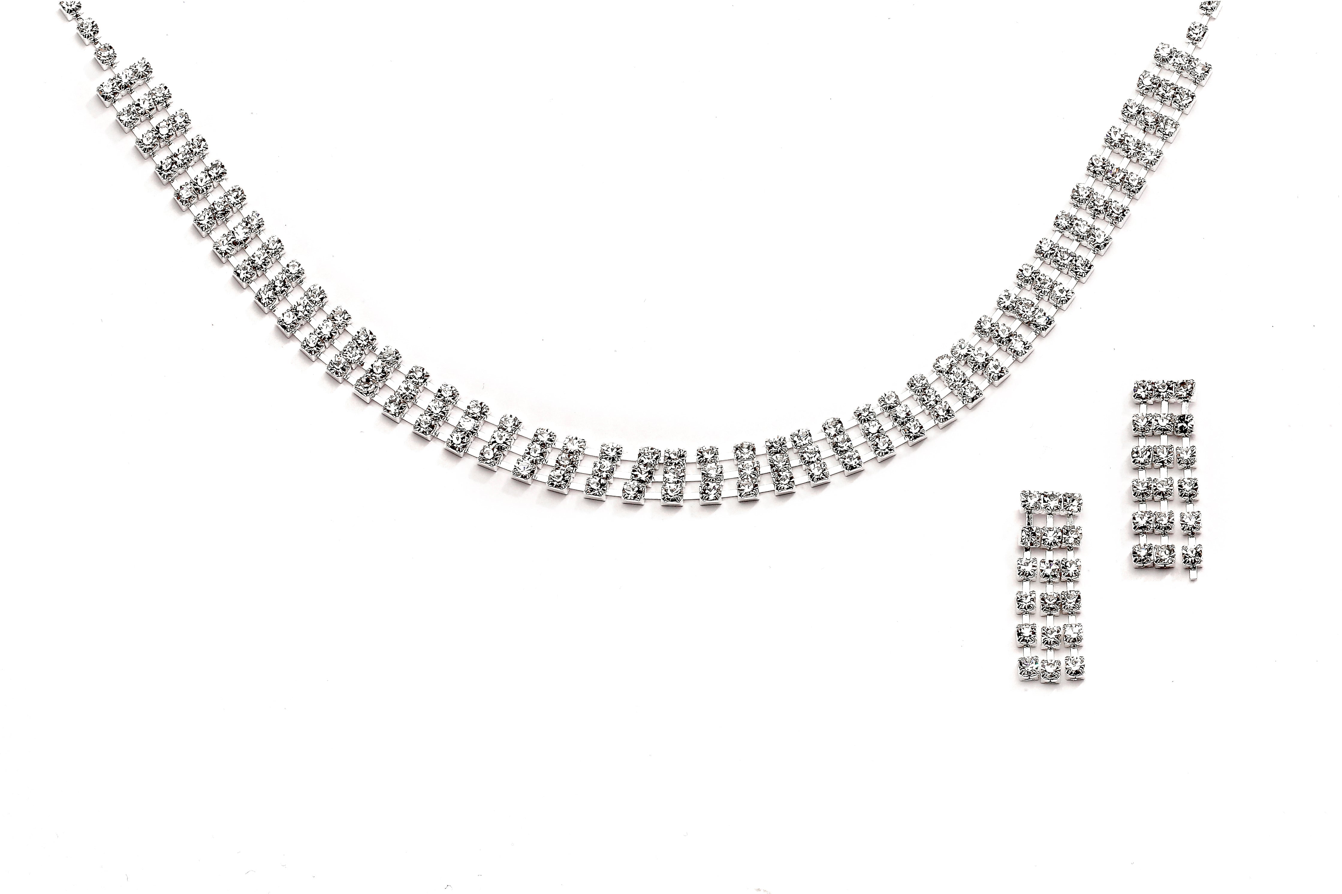RHINESTONE GOLD SET - SCS04