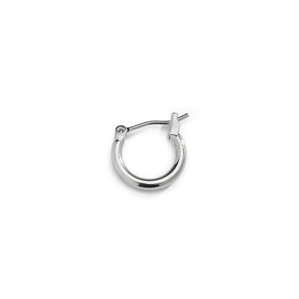 Sterling Silver Hoop 12mm