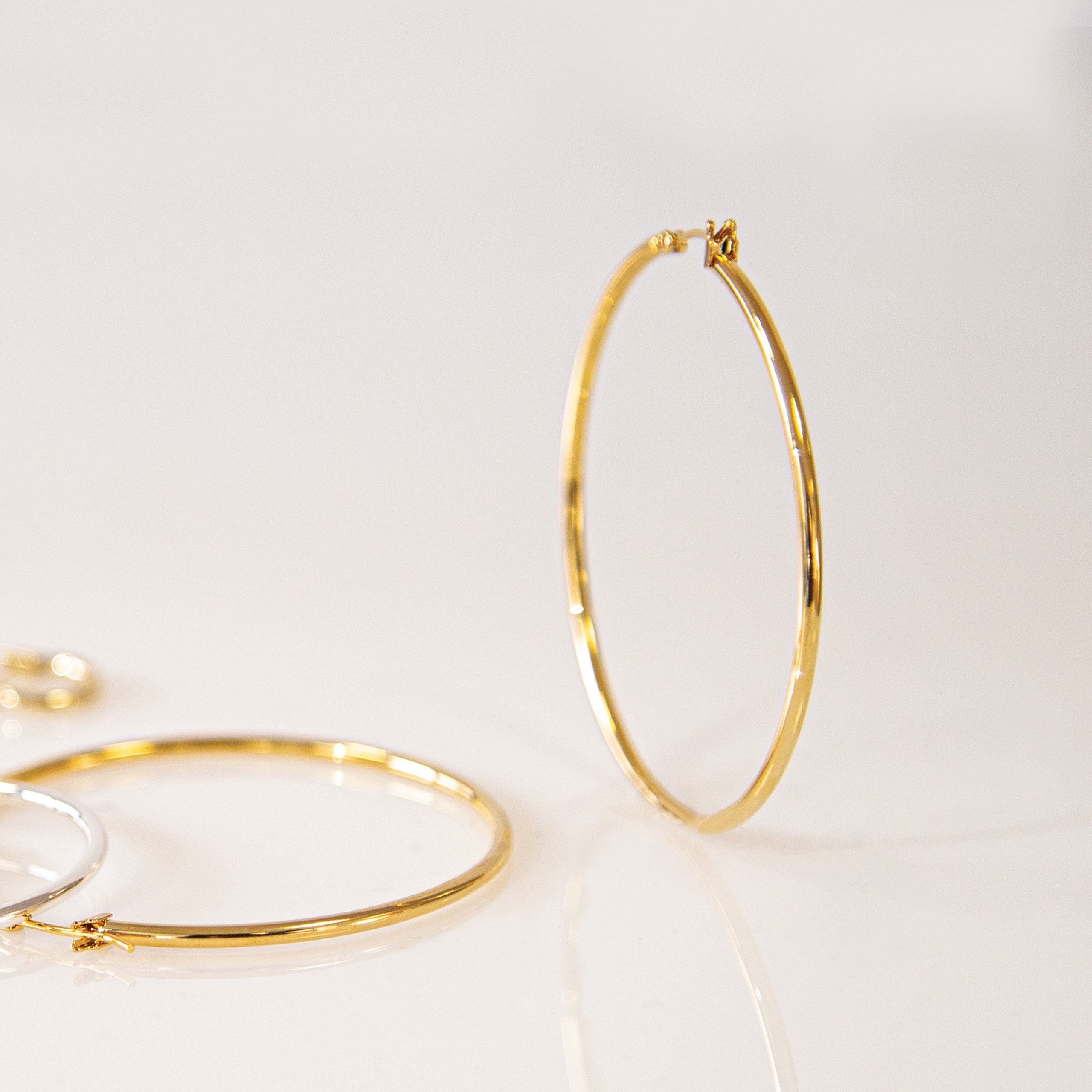 14kt Gold Filed Hoop 12mm