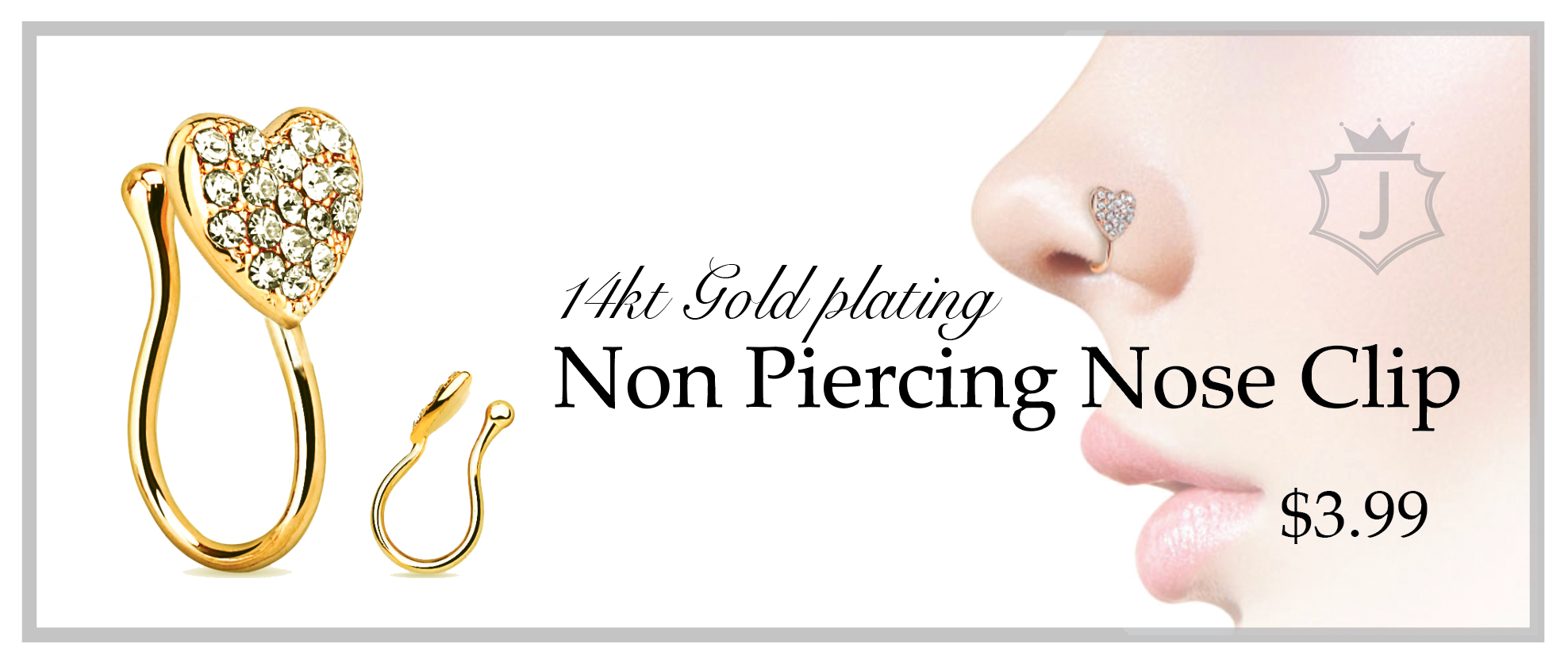 NOSE CLIP- Non Piercing 48 Pcs SET